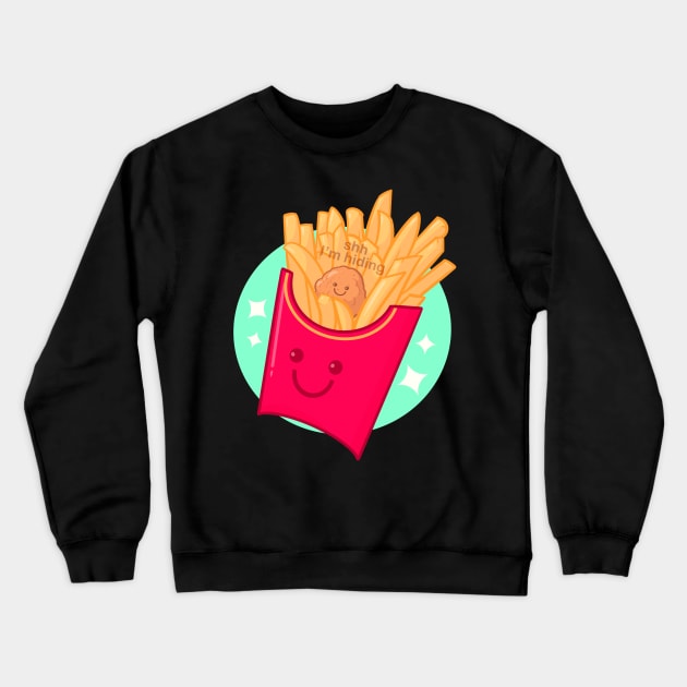 Hidden Nugget Crewneck Sweatshirt by LVBart